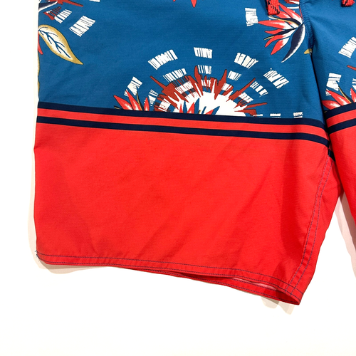 Patagonia Board Shorts W34 Swim Blue Red - Picture 5 of 13