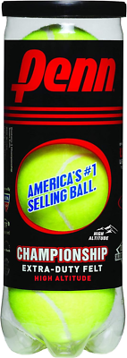 #ad Championship High Altitude Tennis Balls Extra Duty Felt Pressurized Tennis Bal $16.95