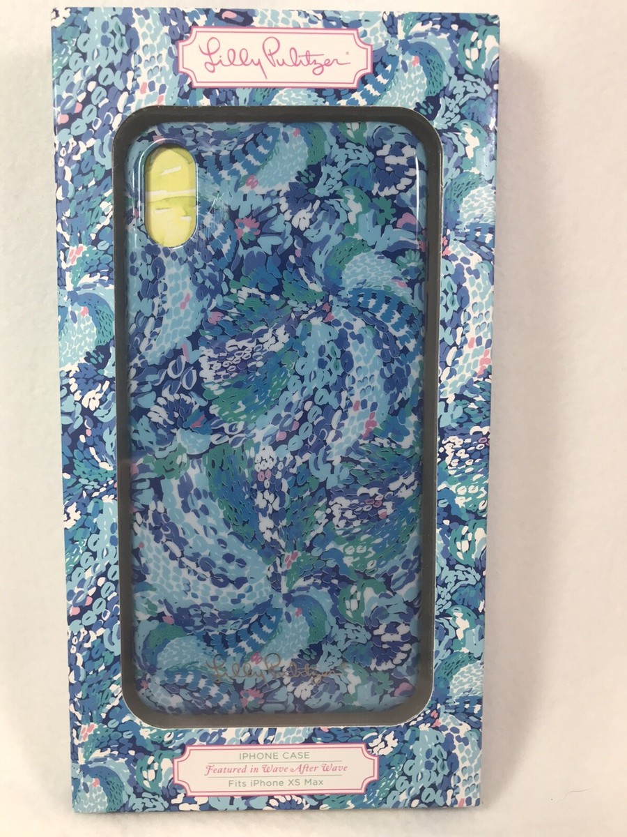 Lilly Pulitzer iPhone Case Fits XS Max Protective Phone Case "Wave after  Wave" | eBay