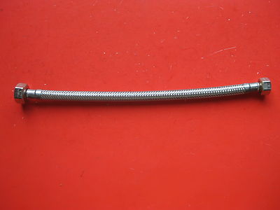 1 Flexschlauch Flexibler Verbindungsschlauch 1/2'' x 3/8'' 300mm Schlauch Sanitär