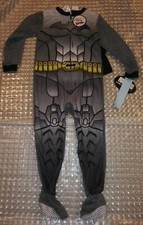 Batman by Komar Kids Footed Sleepware Size 5T with Cape soft zip Front 021
