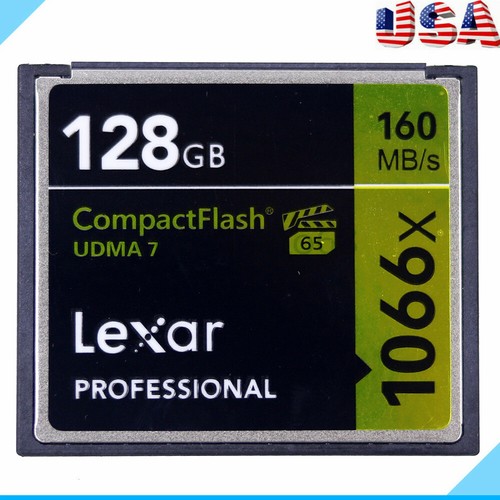 New Lexar 16/32/64/128GB 1066X Compact Flash CF Memory Card UDMA7 For Camera - Picture 9 of 9