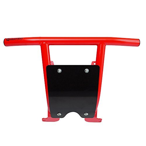 HMF Front Bumper for Polaris Scrambler XP 850 15-21/1000 15-19 (No Hole) | Red - Picture 3 of 4