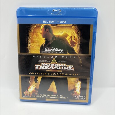   National Treasure (Blu-ray + DVD) Collectors Edition NEW