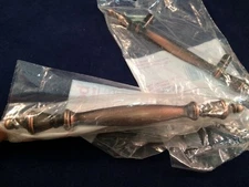 2 Belwith Brushed Copper 4 3/4" Drawer Pulls NIB P129-AC