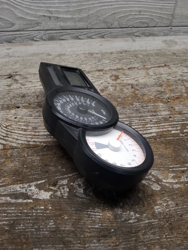 BMW K1200 K1200S 2005 05 04-08 velocímetro velocímetro de racimo 8 k millas Foto 4 de 4