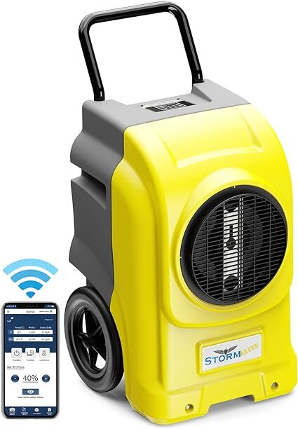ALORAIR 270 PINTS COMMERCIAL INDUSTRIAL DEHUMIDIFIER BASEMENTS PUMP DRAIN WI-FI
