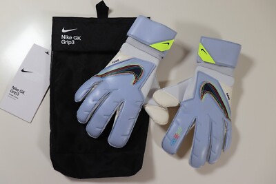 NIKE GK GRIP3 FUSSBALL TORWARTHANDSCHUHE - LIGHT MARINE CN5651-548 - HERREN GRÖSSE 9