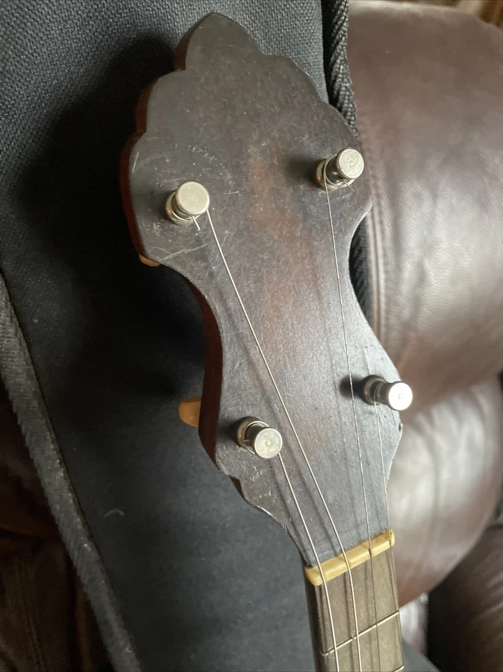 Bacon Orchestra Tenor Banjo Head Broken As Is Project - Image 2 of 4