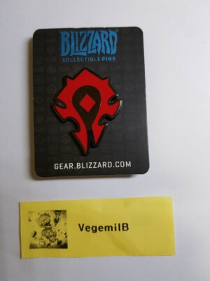 Blizzard World of Warcraft Horde Logo Pin [2016] BlizzCon