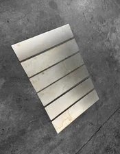 18 GUAGE STEEL SHEET METAL COLD ROLLED 4" X 18"  6 pack