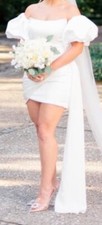 Wedding Dress/ Reception Dress/Bridal Shower Dress/Bridal Outing