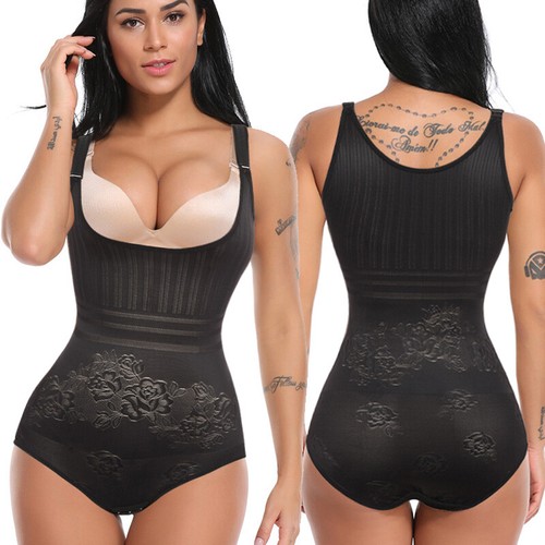 Body donna senza cuciture body shaper controllo fermo pancia dimagrante modella - Foto 13 di 22