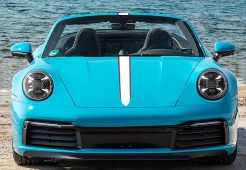 Hood Roof Racing Stripe Sticker For Porsche 911 Graphics Vinyl Decal Wraps - Picture 9 of 14