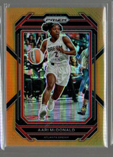 2023 Panini Prizm WNBA Prizms Orange #5 Aari McDonald /99 