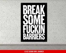 Custom Gym Motivational Wall Art - Home Garage Decor