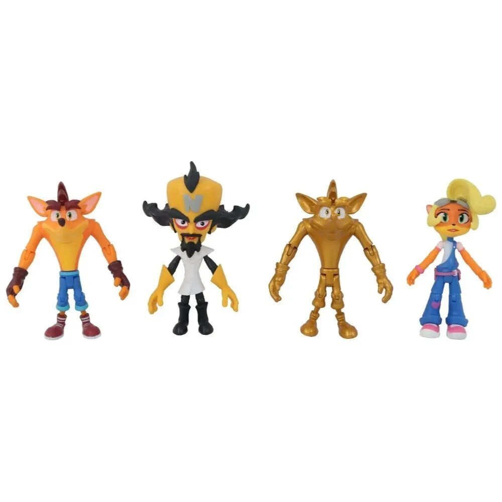 Crash Bandicoot 4 Pack Edition Action Figures 840150215257| eBay