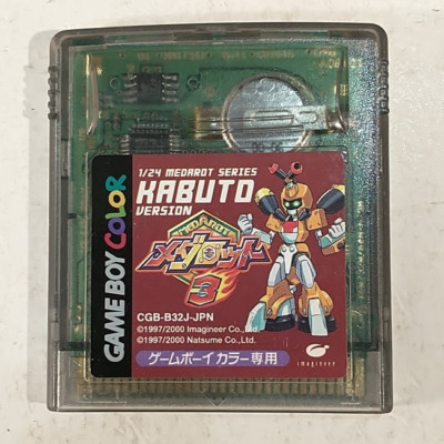 Medarot 3 Kabuto Version (Nintendo Game Boy Color GBC, 2000) Japan Import