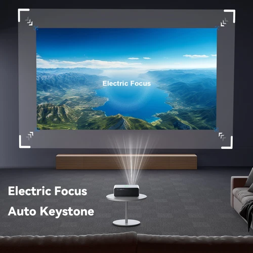 4K Projector 35000LMS Android 1080P HD 5G WiFi Bluetooth Video Home Theater HDMI - Picture 8 of 11