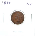 1880 US Indian Head Cent  G Good Free Shipping