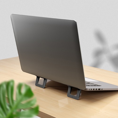 Supporto Per Computer Portatile Sollevatore Scrivania Stand Laptop Ufficio - Photo 11/11