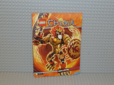 LEGO  Chima 70206 CHI Laval ungelocht instruction instruction B1745