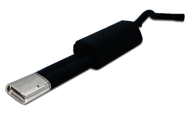 Silencieux echappement Ulter pour Audi A4 B5 1994-2001 sortie ovale 145x75mm en acier
