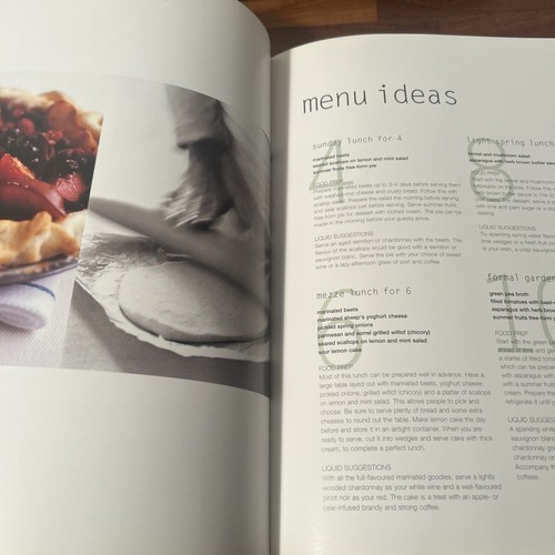 Marie Claire Dining Cookbook PB Book Food Recipes Illustrated - Cooking (S1.8) - Picture 14 of 19