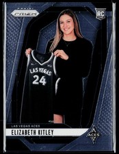 2024 Panini Prizm WNBA #140 Elizabeth Kitley Rookie Las Vegas Aces