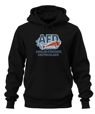 AFD Anglerfreunde Deutschland Angeln Angelsport Geschenk Fisch Unisex Hoodie Kap