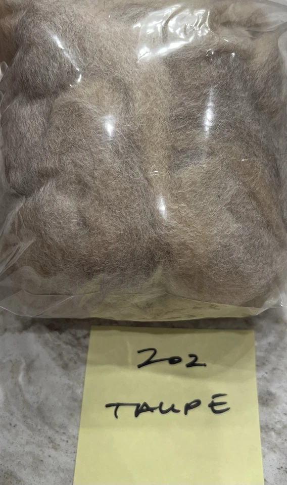 ALPACA ROVING 100% Farmer Raised Wool ONE POUND Variety of Natural Colors NEW - Image 3 of 4