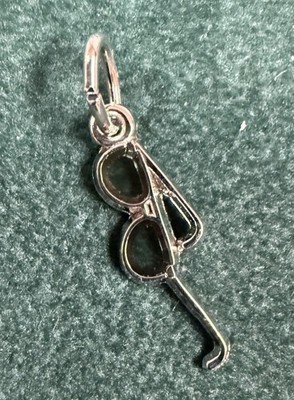 Sterling Silver Blue Enamel Sunglasses Charm by Rembrandt 2455