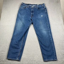 VTG Levi's 550 Relaxed Fit Jeans Men's 40x30 Measured 38x31 Medium Wash Y2K