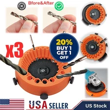 Drill Bit Sharpener, Power Drill Bit Grinding Attachment, Old Drill Bit Grinder