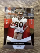 Jimmy Graham 2010 Panini Certified /999 #222 RC Rookie Card New Orleans Saints. rookie card picture