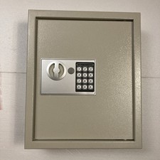 Key Cabinet Wall Mounted Storage upto 47 Keys Easy to Use Key or Electronic Lock