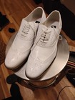 Wingtips PU White Mens Size 12 — photo 1