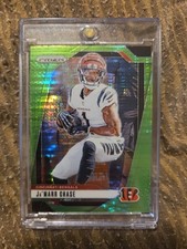 2024 Panini Prizm Ja'Marr Chase #57 Green Wave Prizm Cincinnati Bengals
