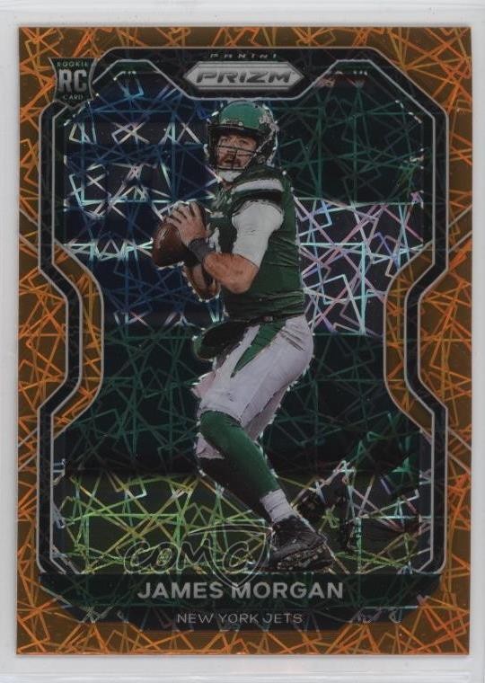 2020 Panini Prizm Rookie Lazer Prizm James Morgan #356 Rookie RC 10wc