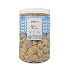 Freeze Dried Brine Shrimp Cubes for Fish, 2.5 oz HighProtein Food