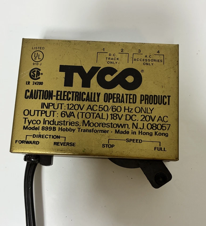 LOTE de 3 transformadores Varney Power Pack modelo Mark III, TYCO 899B y 899BP de colección  Foto 2 de 4