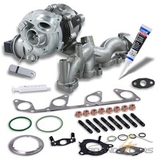 ATEC TURBOLADER + MONTAGESATZ FÜR AUDI SKODA VW 2.0 TDI CBAA CBAB CBDB CBDA CBDC