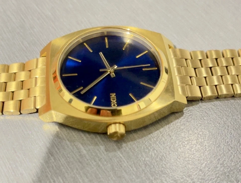 Nixon Time Teller Watch (Gold/Cobalt) Stainless Steel Analog Watch - image 3 of 4