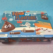Fishin’ for Floaters Bath Fishing Game Funny Family Kids Toy Christmas gift gag 