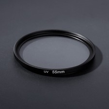 55mm UV Ultra Violet Filter Glass Lens Protector For