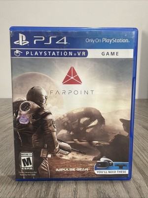 PS4 Farpoint VR Far Point Space NEW Sealed REGION FREE USA Virtual Reality