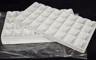 12 x Brand New 32 Slot Storage Felt Tray Lot - Gemstones, Rings, Coins, & More!