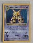 New ListingAlakazam Holo Rare Shadowless 1/102 Base Set Vintage 1999 Pokemon Card