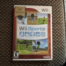 Wii Sports Nintendo Selects Edition w/ Hard Case Manual Inserts Complete Tested