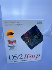 IBM OS/2 Warp Version 3 Operating System Plus Bonus Pak BRAND NEW SEALED! RARE